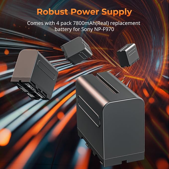 SmallRig 4 Pack 7800mAh Replacement Battery - Image 4