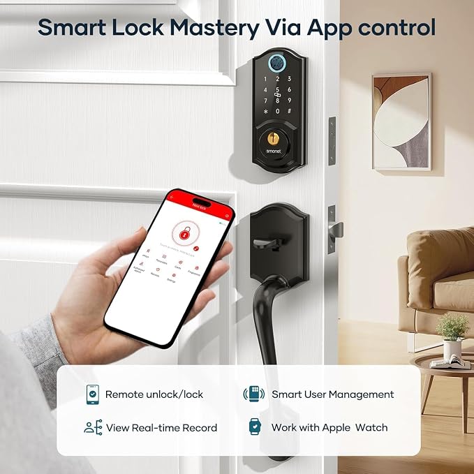 Smart Lock Front Door Set - Image 2