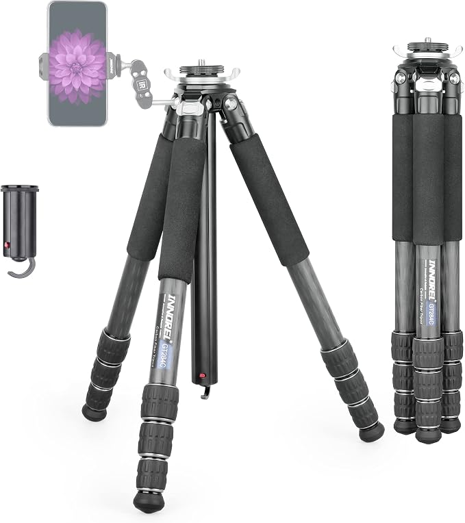 Carbon Fiber Tripod-INNOREL GT284C Professional Compact Portable Tripod by INNOREL