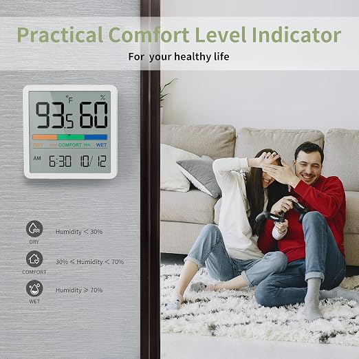 NOKLEAD Indoor Hygrometer Thermometer - Image 4