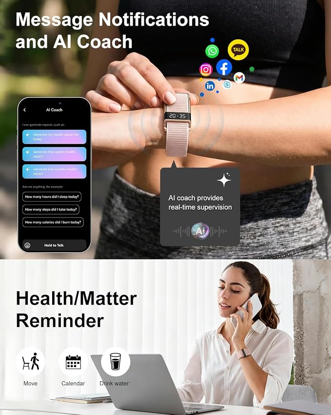 Screenless Activity & Fitness Trackers, Health Tracker - Image 7