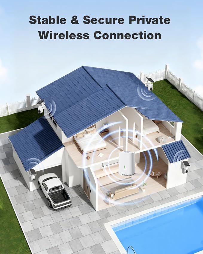 SEHMUA Solar Security Cameras Wireless Outdoor - Image 5