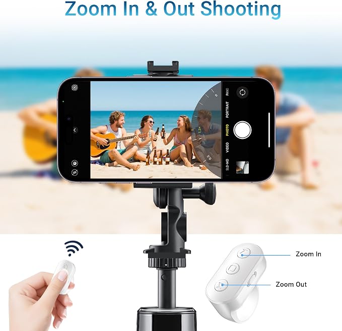 Wireless Ring Phone Zoom Remote - Image 3