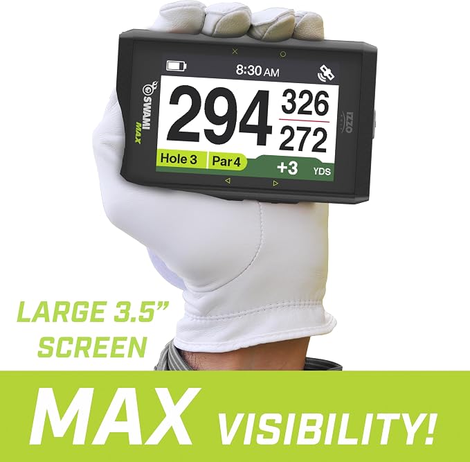 Izzo Golf Swami Max Handheld GPS Unit - Image 4