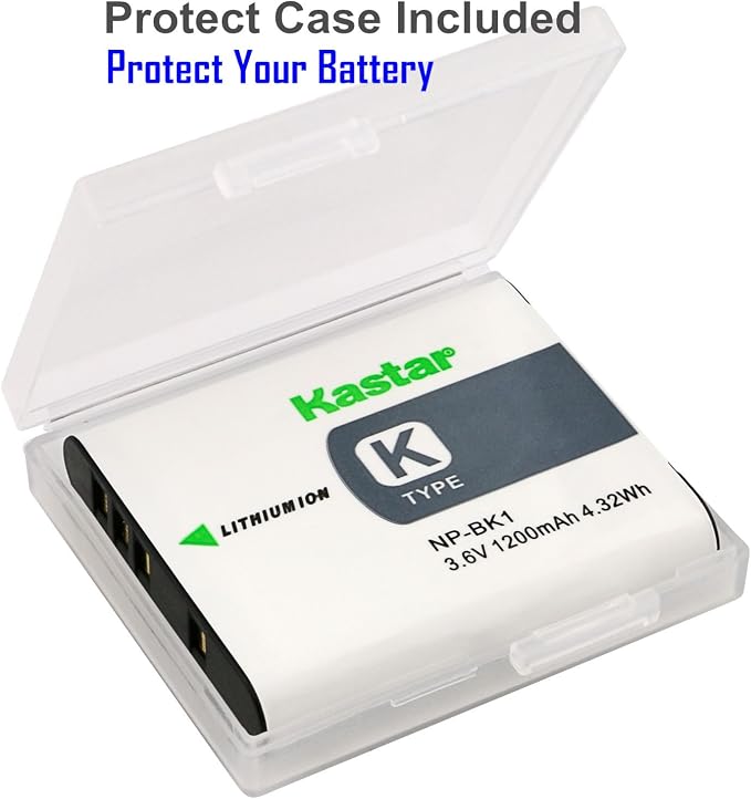 Kastar Slim USB Charger for Sony NP-BK1 & Cybershot DSC-W180 to W980, Webbie - Image 5