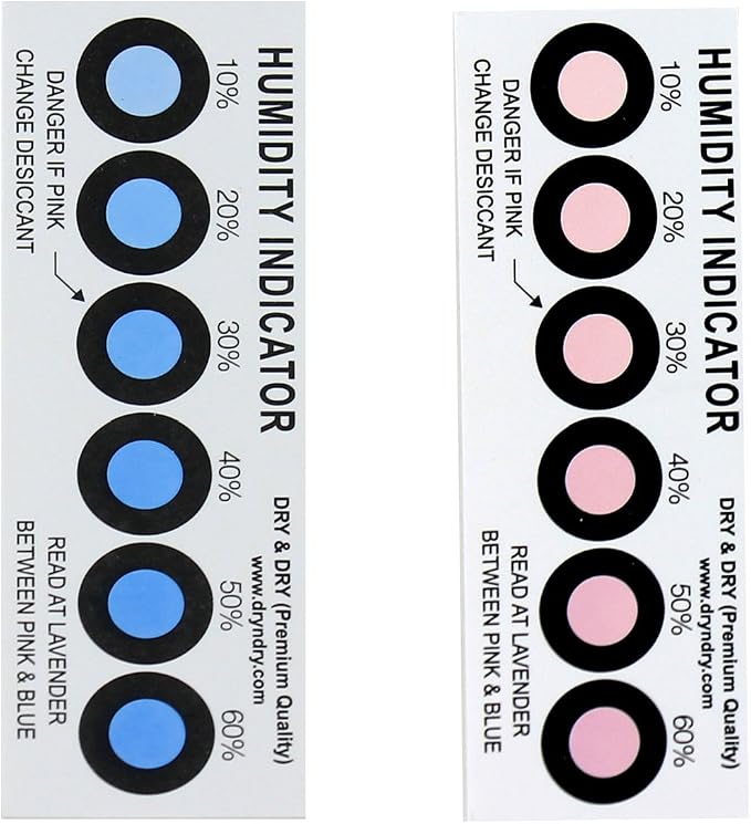 Dry & Dry Humidity Indicator Cards 250 Pack by DryDry