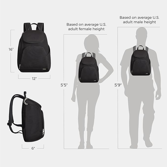 Travelon Anti-Theft Classic Backpack - Image 4