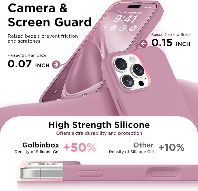 GolbinBox Magnetic for iPhone 16 Pro Case, Compatible - Image 5