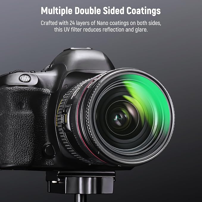 NEEWER 43mm MC UV Protection Filter 24 Layer Multi Resistant Nano Coatings/HD - Image 3