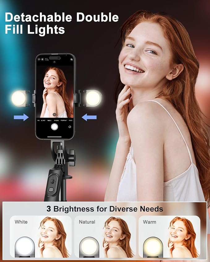 Yeaki 71" Phone Tripod, Tripod for iPhone - Image 3