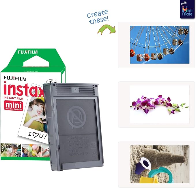 Fujifilm Instax Mini 12 Instant Camera Pastel Blue + Carrying Case + Fuji - Image 4