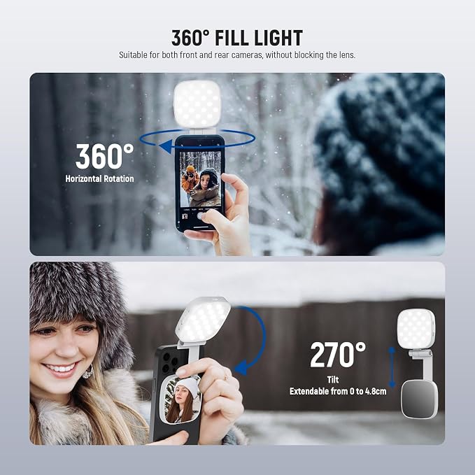 NEEWER Basics Magnetic Selfie Light Compatible - Image 5