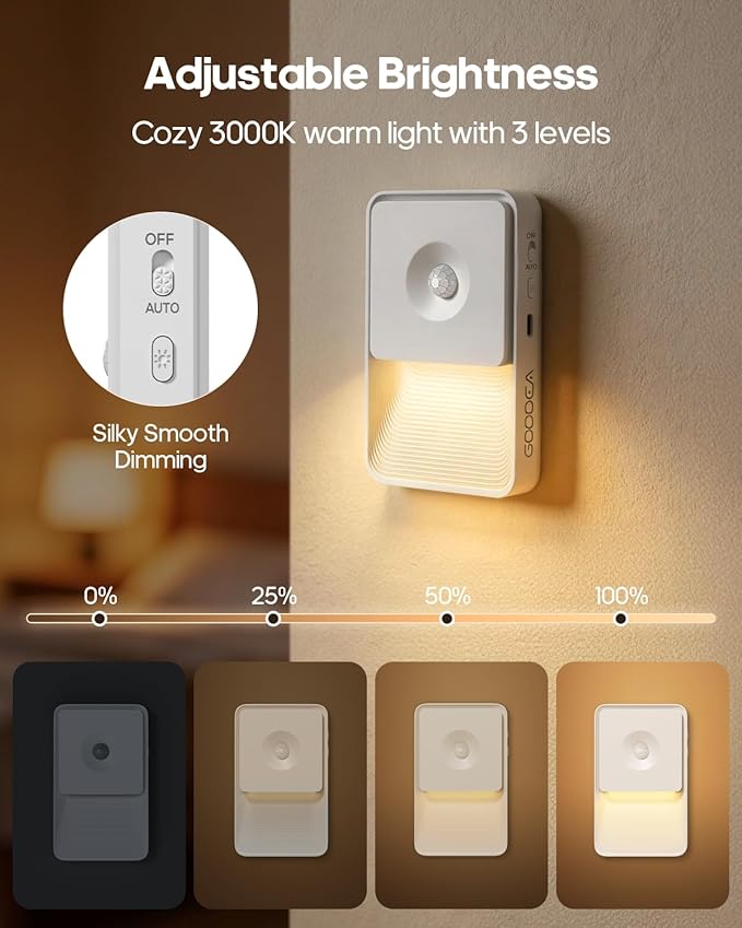 GOODEA Rechargeable Motion Sensor Night Lights - Image 6