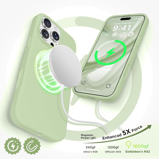 GolbinBox Magnetic for iPhone 16 Pro Case, Compatible - Image 3