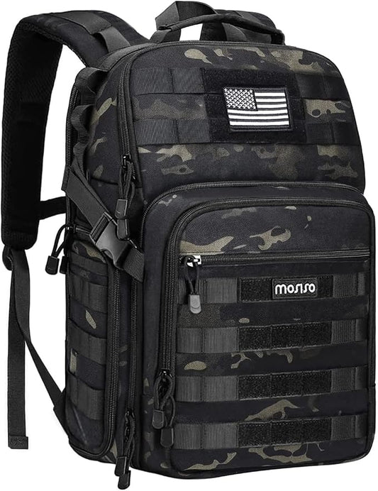 MOSISO Camera Backpack, DSLR/SLR/Mirrorless Photography Tactical Camera Bag Case by MOSISO