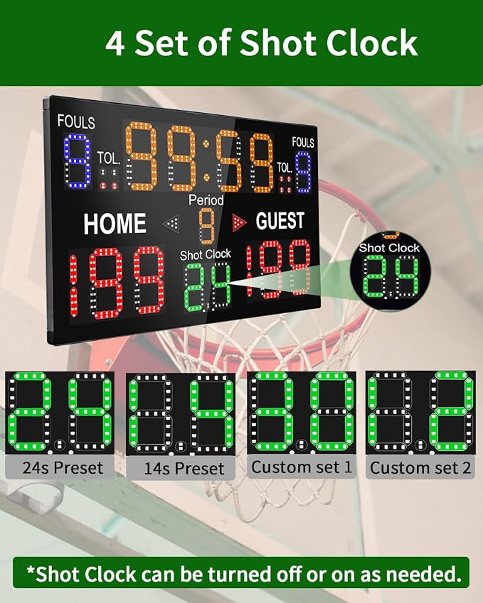 LUCKY TIME Basketball Scoreboard - Image 3