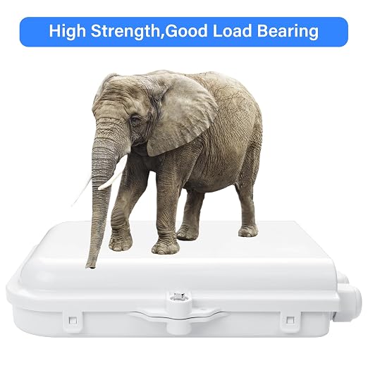 8 Core Fiber Distribution Box, ABS Fiber Optic Terminal Box Waterproof Suitable - Image 5