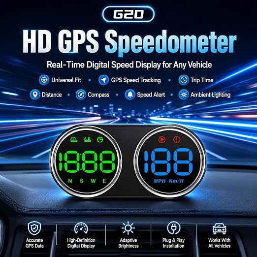 GPS Speedometer for Car GPS Speedometer HUD - Image 2
