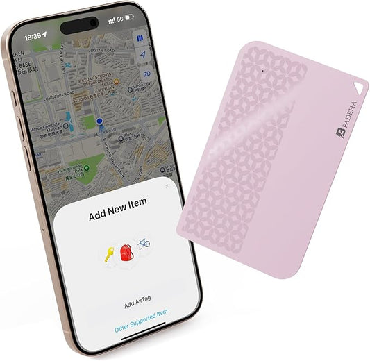 2026 Apple MFi Certified Wallet Tracker Smart Card by BFADEHA