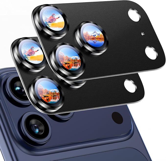 Uyiton Compatible with iPhone 17 Pro Camera Lens Protector by Uyiton