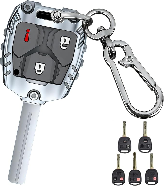 Keyless Entry Systems for Lexus Key Fob Cover Fits for Toyota FJ Cruiser Toyota by Rilnaewn