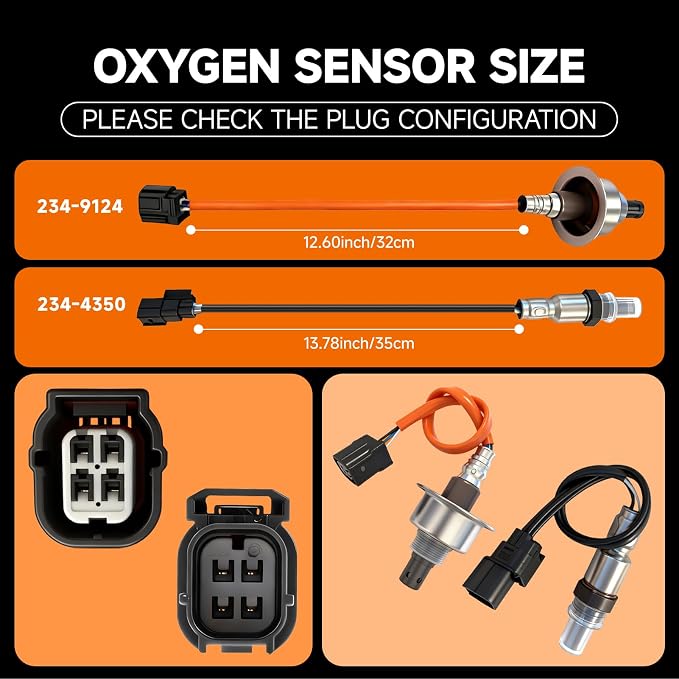 Upstream & Downstream O2 Sensor Set | Direct Replacement - Image 3
