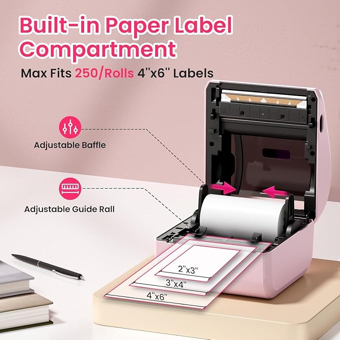 Bluetooth Shipping Label Printer - Image 6