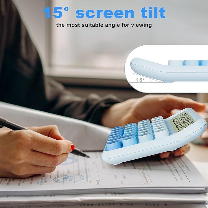 DECKLIT Battery Desk Calculator - Image 5