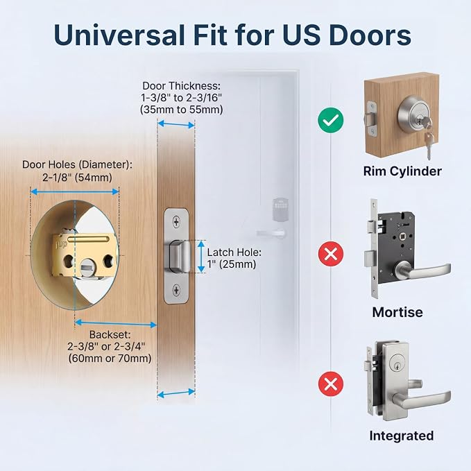 Keyless Entry Door Lock, Smart Deadbolt - Image 10