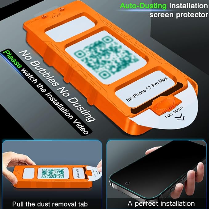 IMBZBK 3 Pack Privacy Screen Protector - Image 3