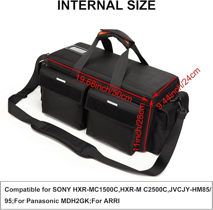 Large Camera Bag, Pressure proof &Waterproof DSLR SLR Mirrorless Gadget bag - Image 3