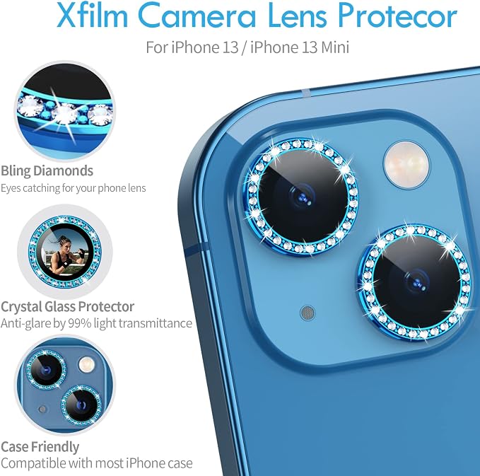 Bling Diamond Individual Camera Lens Protector - Image 5