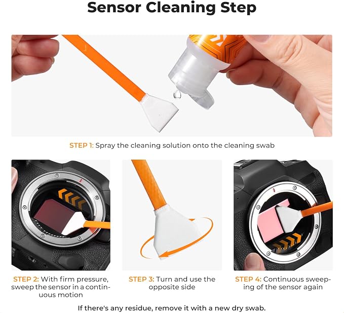 K&F CONCEPT 25-1 Professional Camera Cleaning Kit - Image 7
