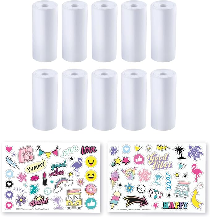 Canal Toys Photo_Creator Instant Print Camera Refill set- includes 10 rolls of - Image 6