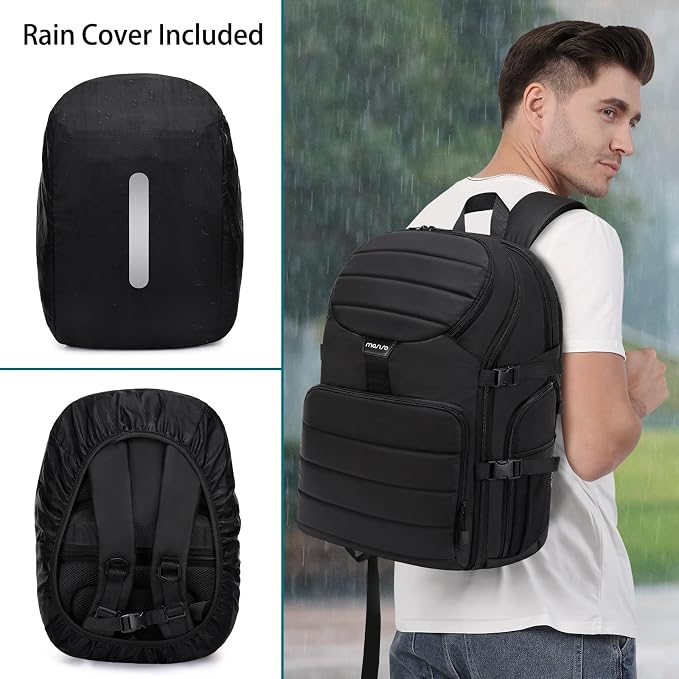 MOSISO Camera Backpack, DSLR/SLR/Mirrorless Camera Bag, Top Quick Access - Image 5