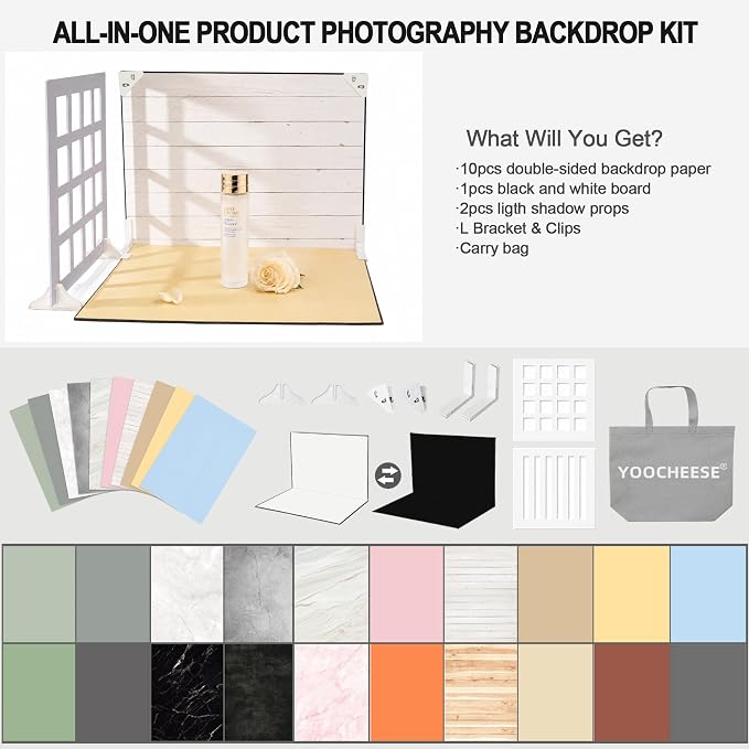Yoocheese Photo Backdrop for Product Photography - Image 2