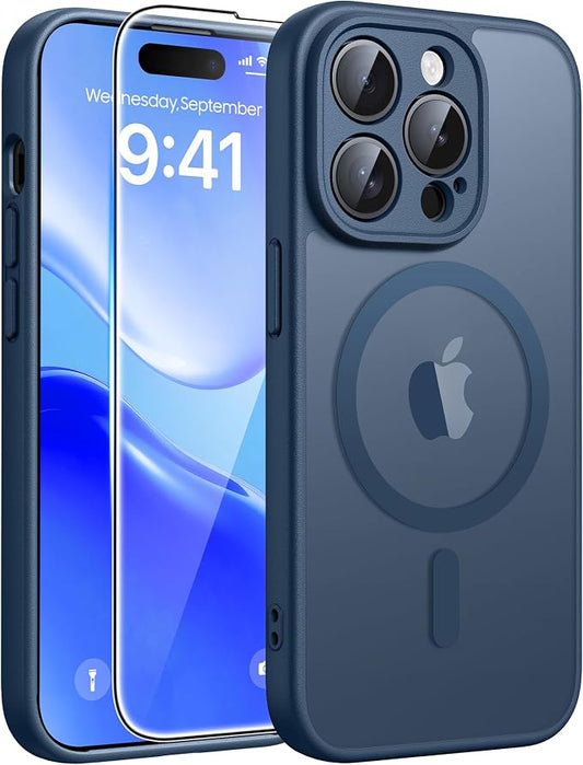 FNTCASE for iPhone 14 Pro Case: Translucent Matte Cases by FNTCASE