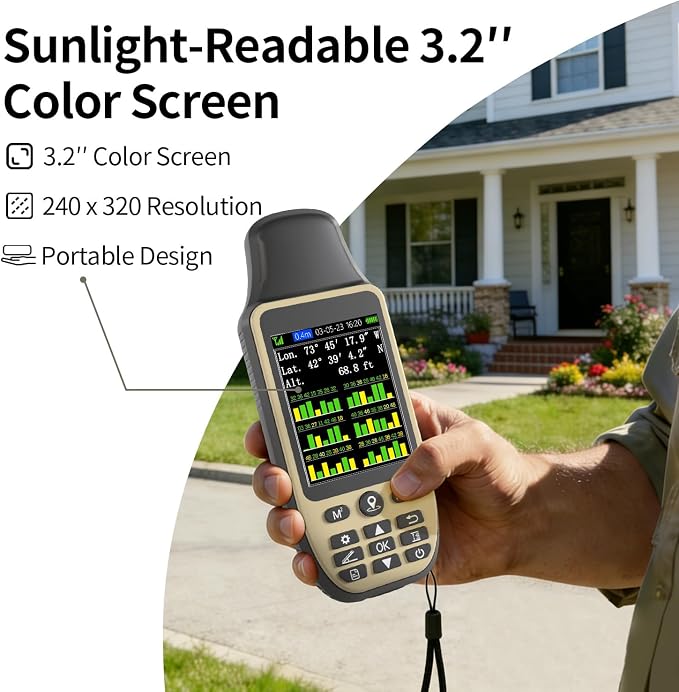 ZL660 Land Surveying Equipment, Intuitive Operation Handheld GPS - Image 8