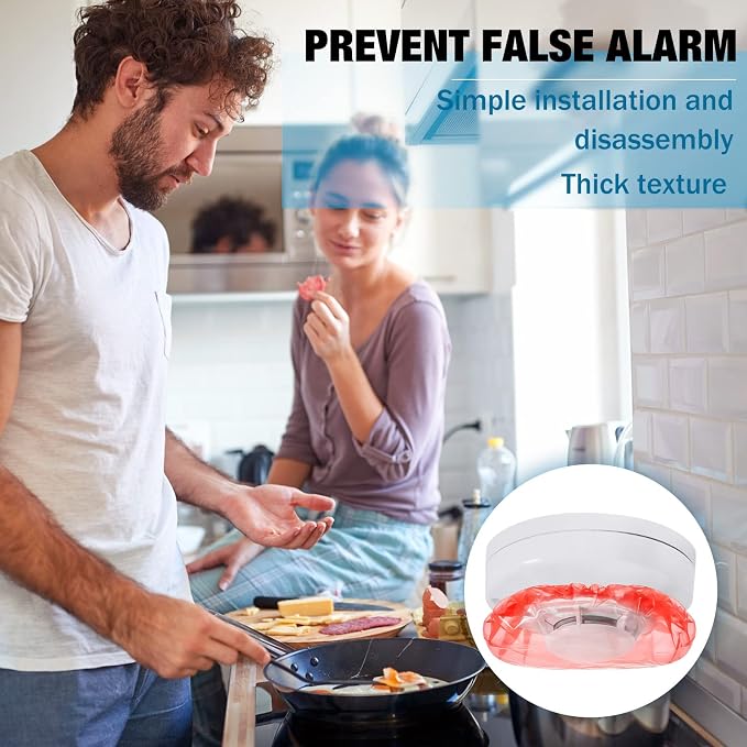 Gueevin 36 Pcs Smoke Detector Cover Smoke Alarm Dust Paint Cover - Image 4