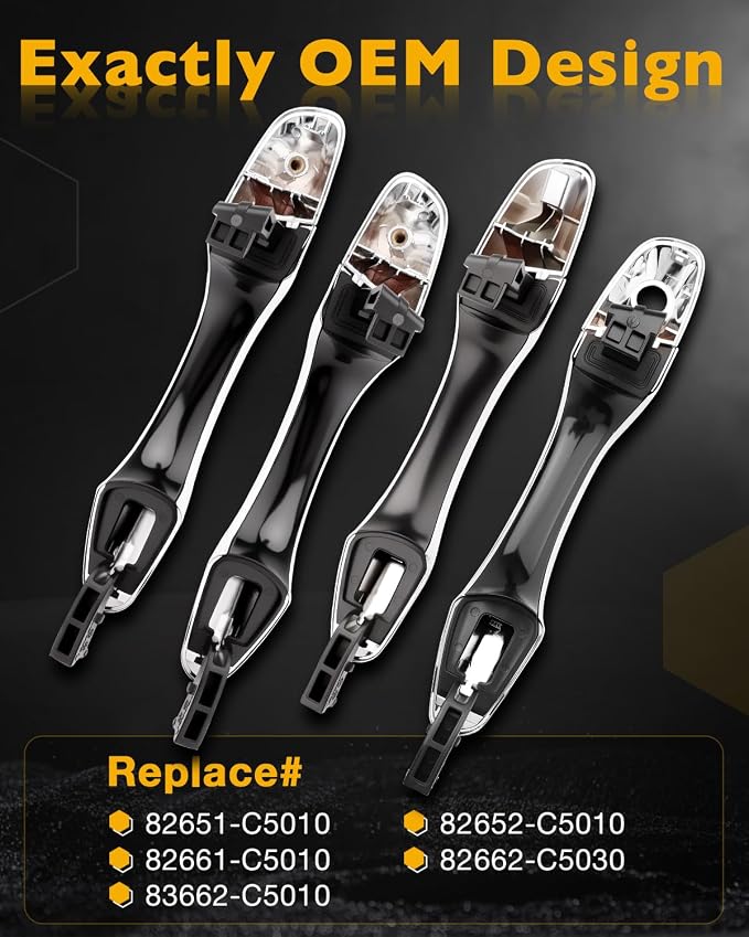 Outside Door Handles, Compatible - Image 3