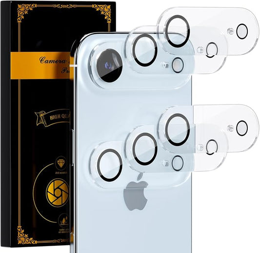 for 6 Pack iPhone Air Camera Lens Airtector 9H Tempered Glass Camera Screen by Beuxece
