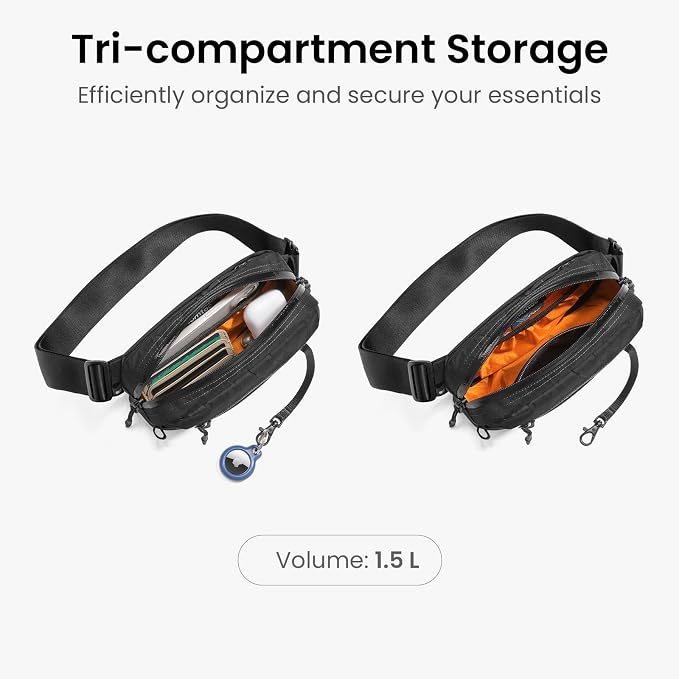 tomtoc 1.5L X-Pac Sling Bag - Image 4