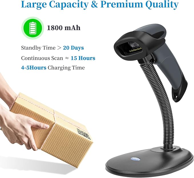 NETUM Bluetooth 1D Barcode Scanner - Image 6