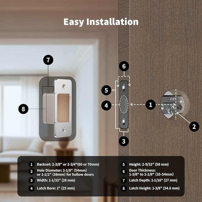 Aqara Smart Lock U100, Fingerprint Keyless Entry Door Lock - Image 6
