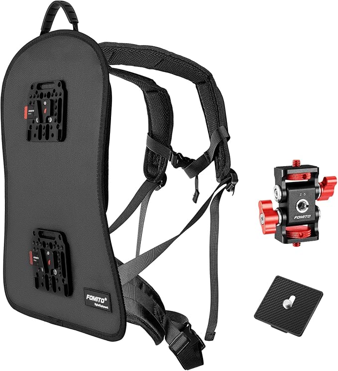 FOMITO BB-03 V-Mount Battery Backpack Vest, Man-Portable Camera Rig by FOMITO