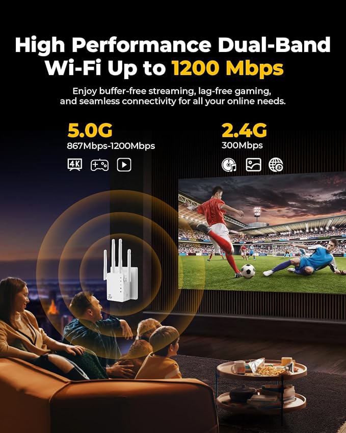 WiFi Extender，Faster Wireless Speed - Image 5