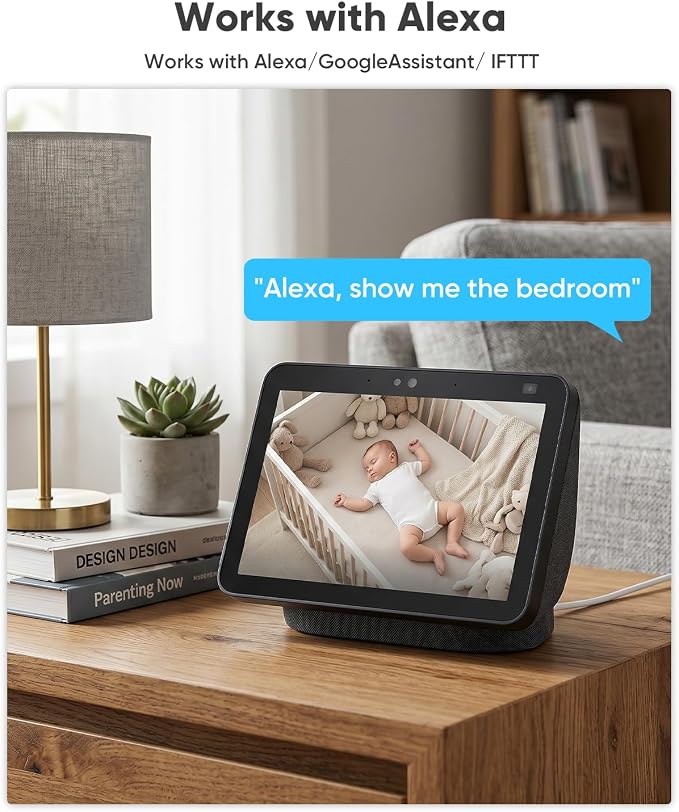 blurams 8MP Indoor Camera, 360° PTZ Baby Monitor, Pet Camera - Image 8