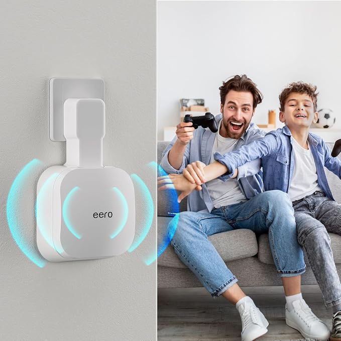 Outlet Wall Mount Holder for eero Pro 6e/Pro 6 Mesh Wi-Fi System, Built-in - Image 7