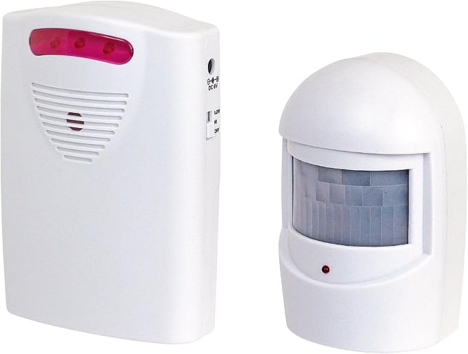 Wireless Driveway Alarm, Home Security Alarm, PIR Motion Sensor Alert System - Image 3