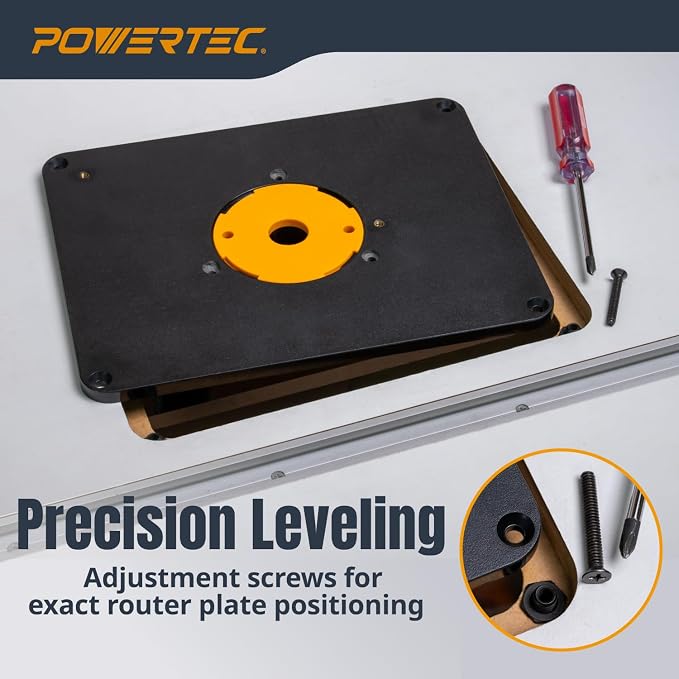 POWERTEC 24" x 32" Benchtop Router Table - Image 6